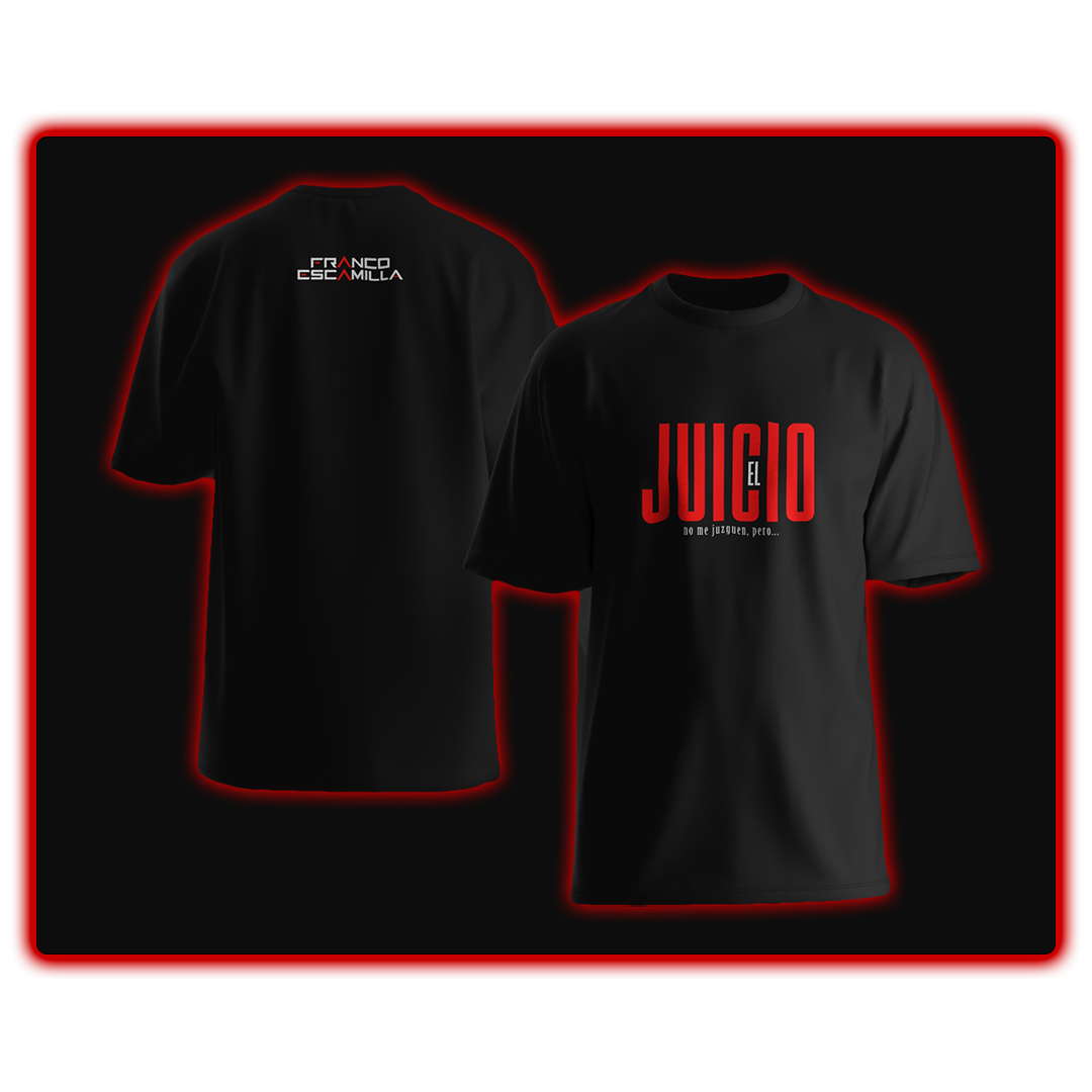Playera Oficial EL JUICIO